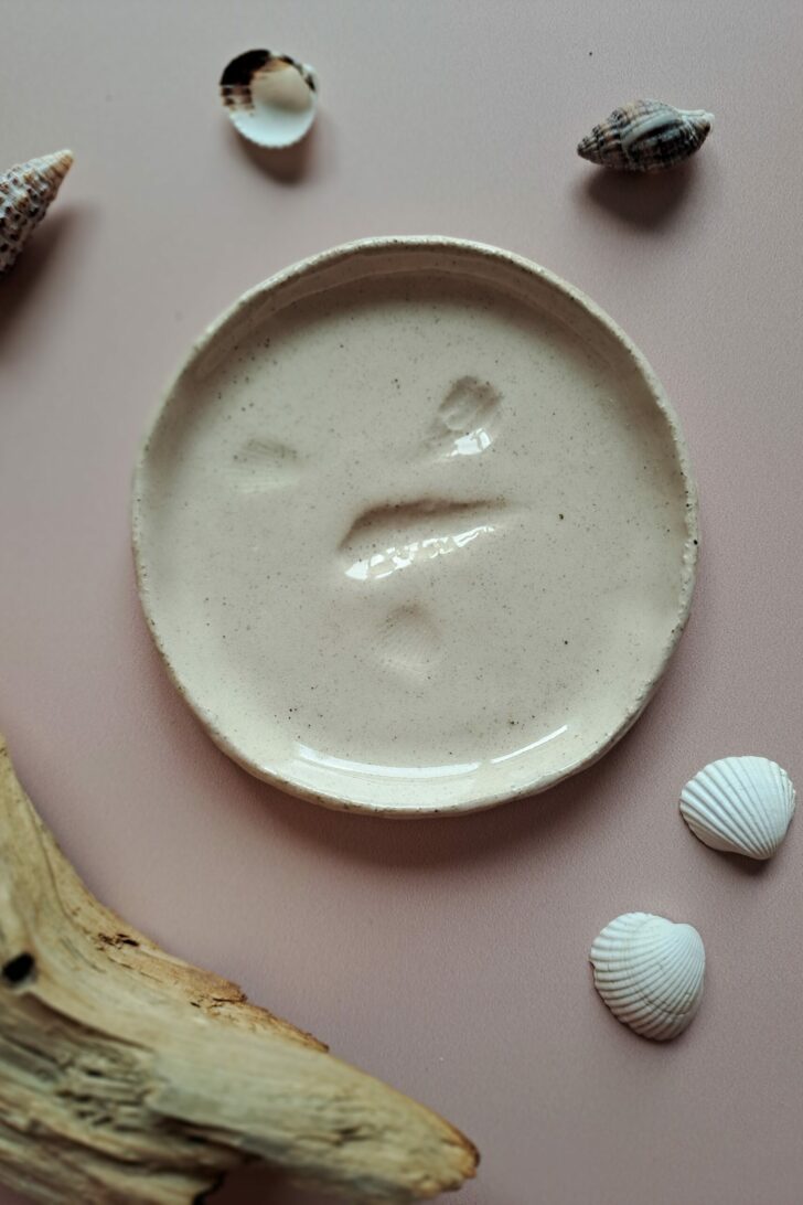 Coupelle coquillage en céramique artisanale