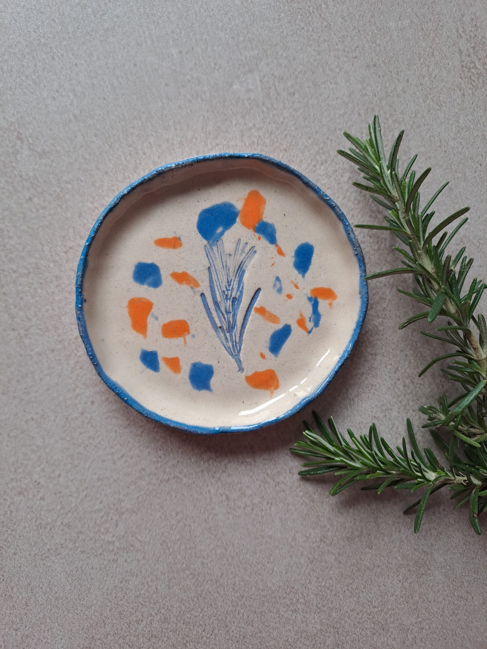 Coupelle romarin céramique artisanale – Image 3