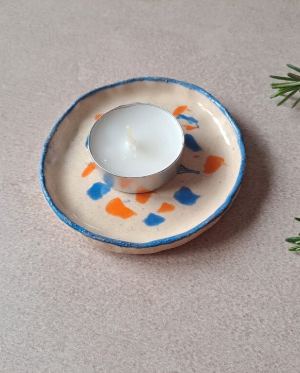 Coupelle romarin céramique artisanale – Image 2