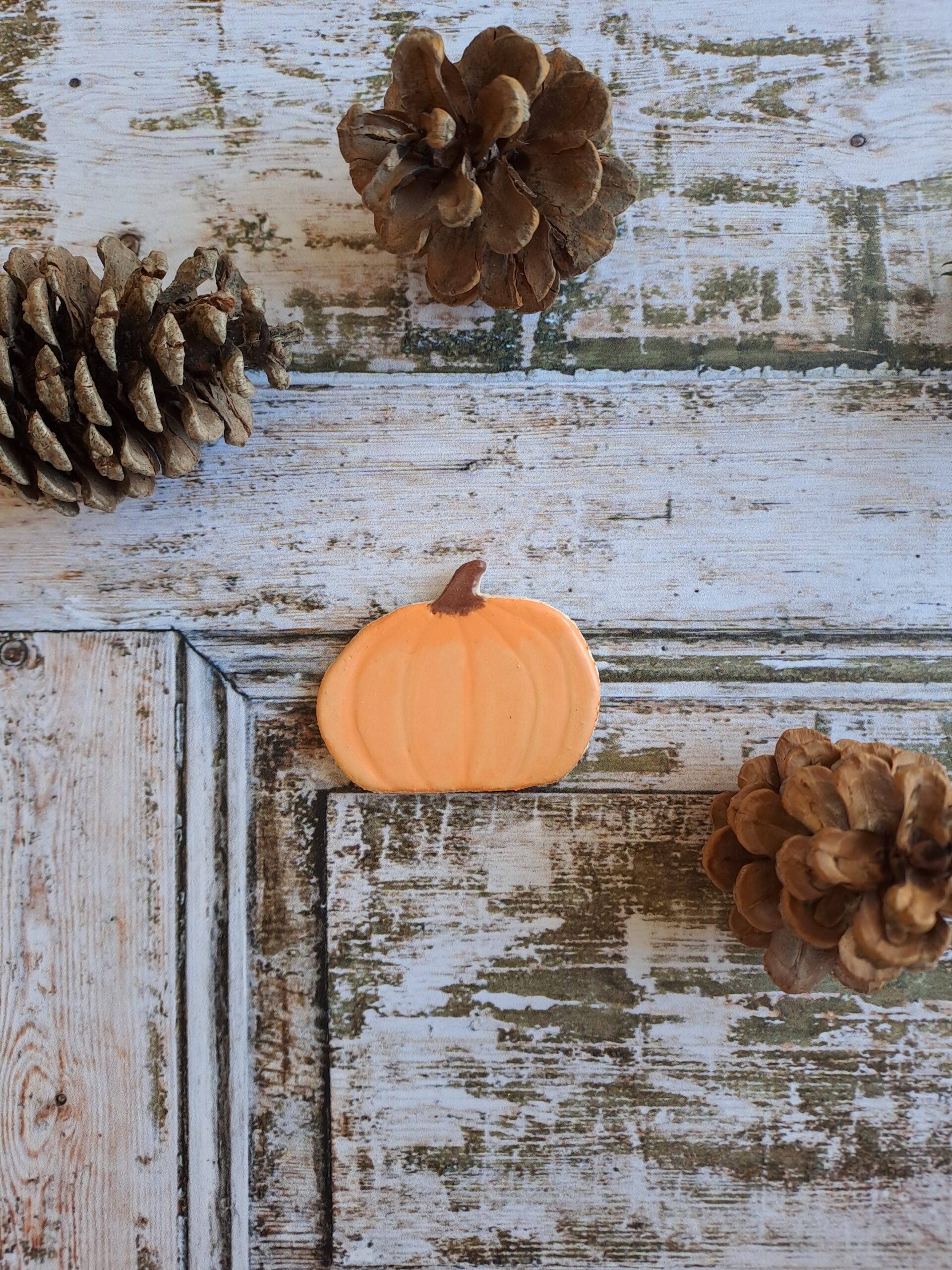 Magnet frigo citrouille en céramique – Image 5