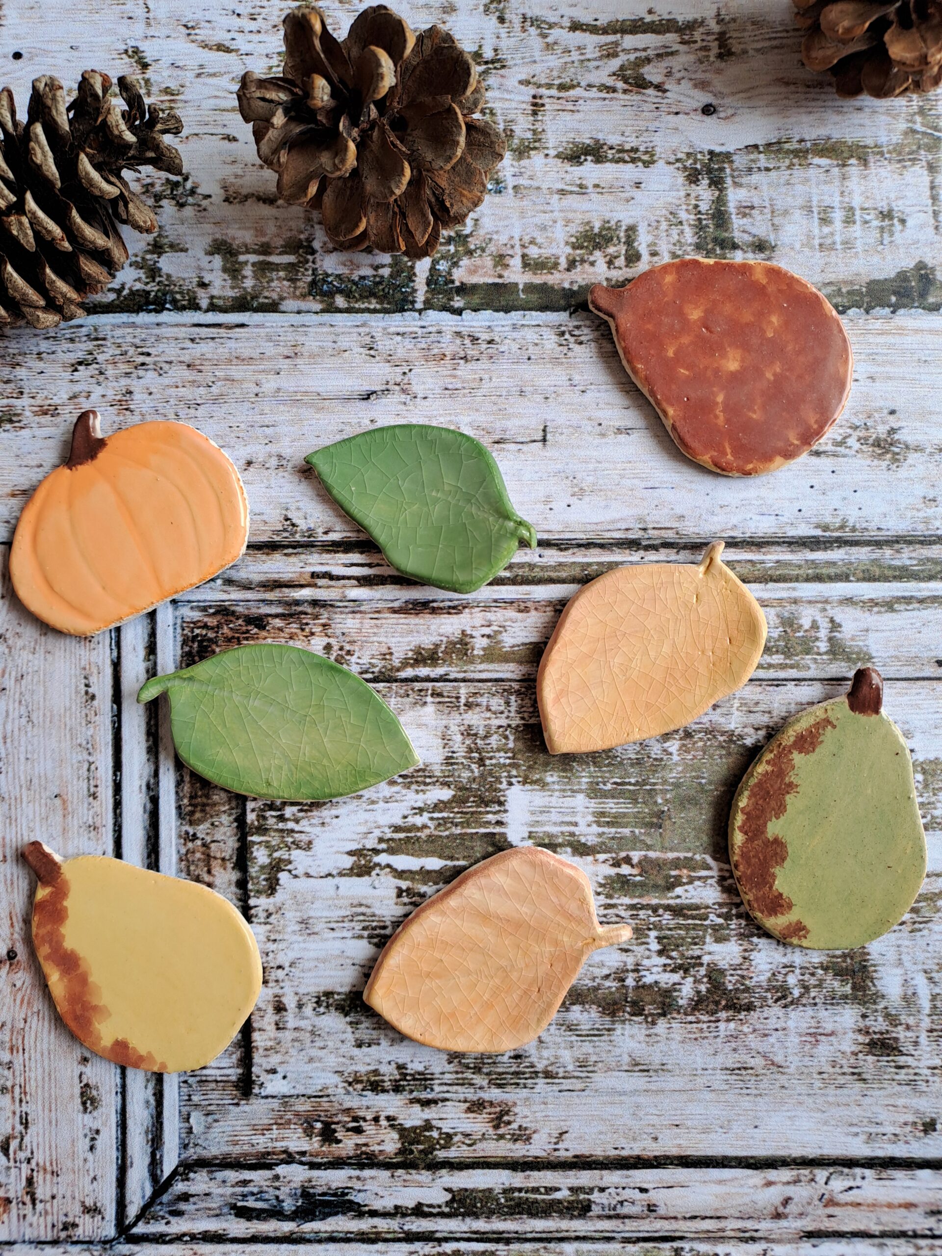 Magnet frigo citrouille en céramique – Image 6