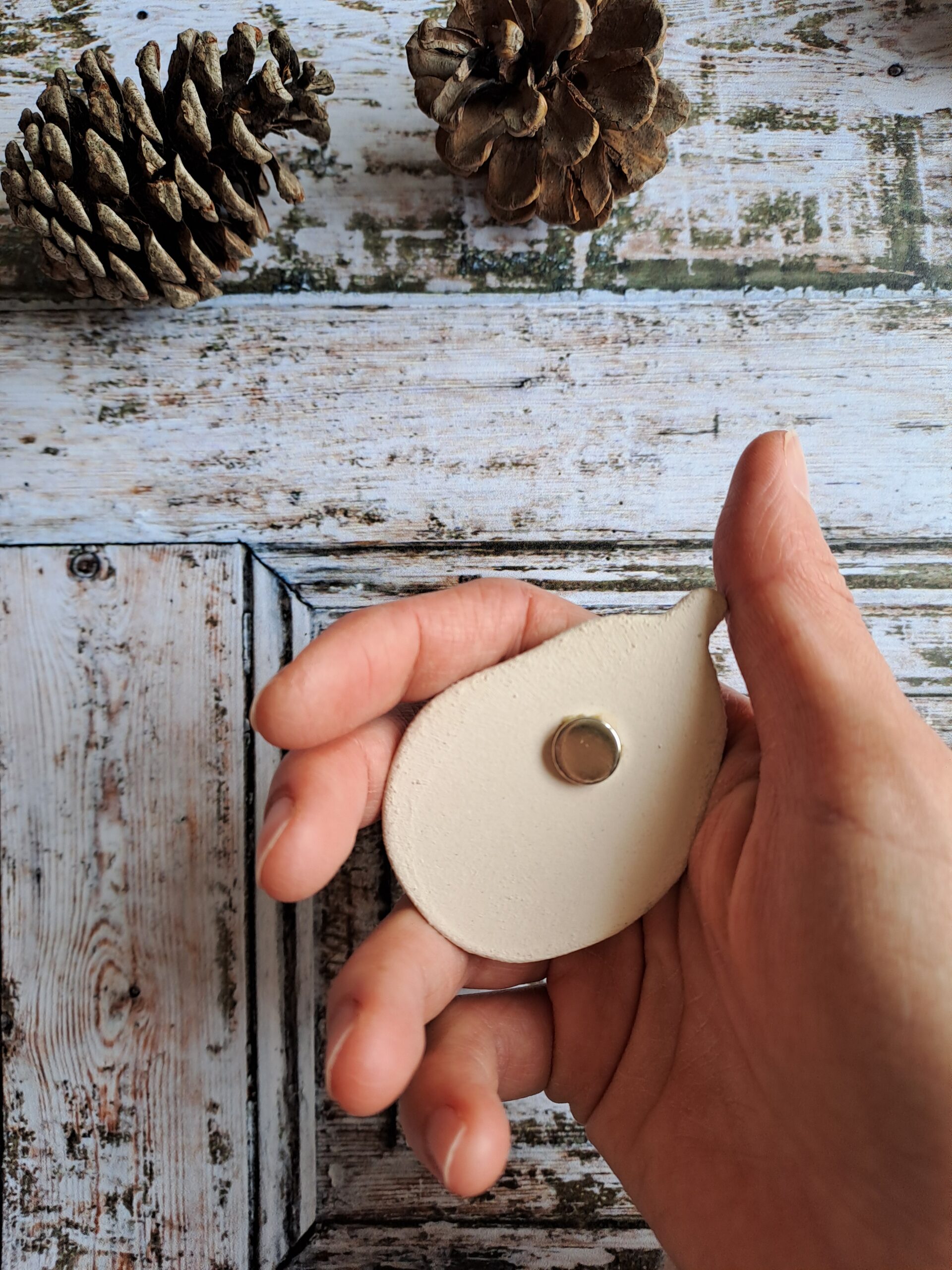 Magnet frigo poire - céramique artisanale – Image 6