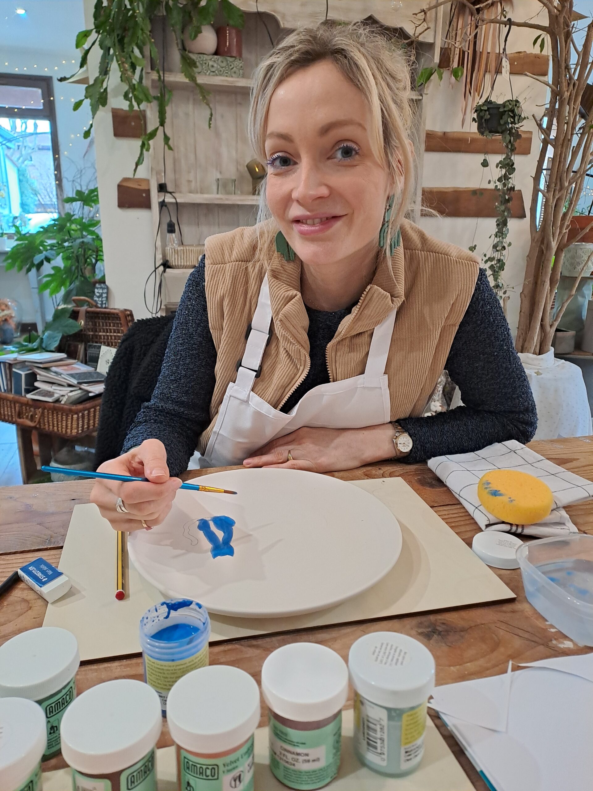 Réservation groupe – Atelier de peinture sur céramique - Chasselay