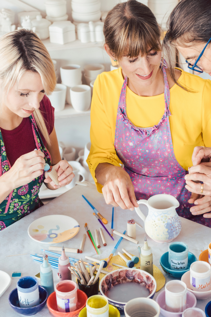Atelier de peinture sur céramique - Neuville - Duo Adultes | Jeudi 05/03/26 - 10h-11h30