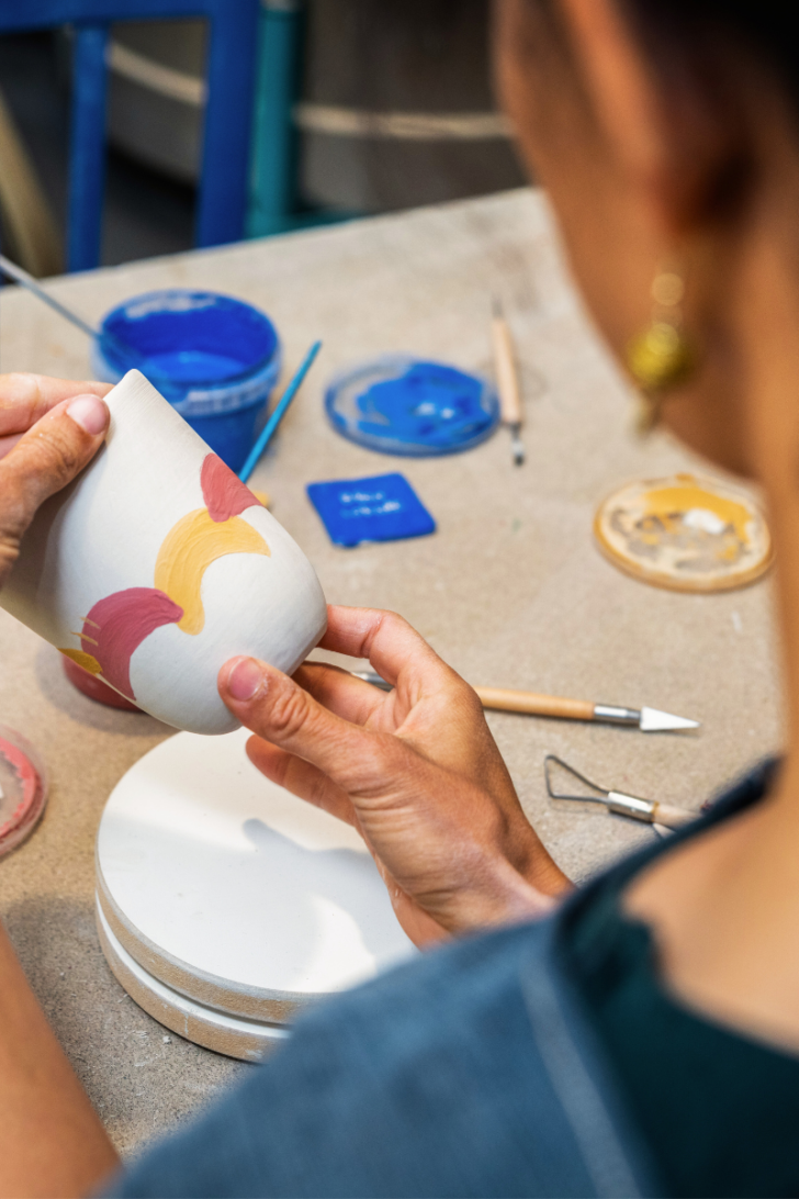 Atelier de peinture sur céramique - Découverte – Chasselay - Une Place